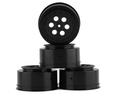 Tekno RC TR606 SCT Offset Short Course Wheels (Black-Yellow-White-Grey) (4) w/12mm Hex