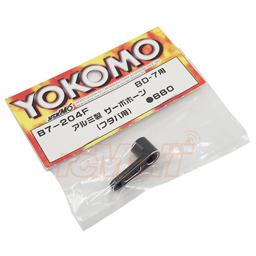 Yokomo Aluminum Servo Horn 1Pc Black for BD7 Futaba #B7-204F