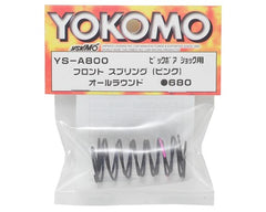 Yokomo Big Bore Front Shock Spring Set (Pink)