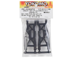 Yokomo Front Suspension Arm Set (Graphite/Gull Type)